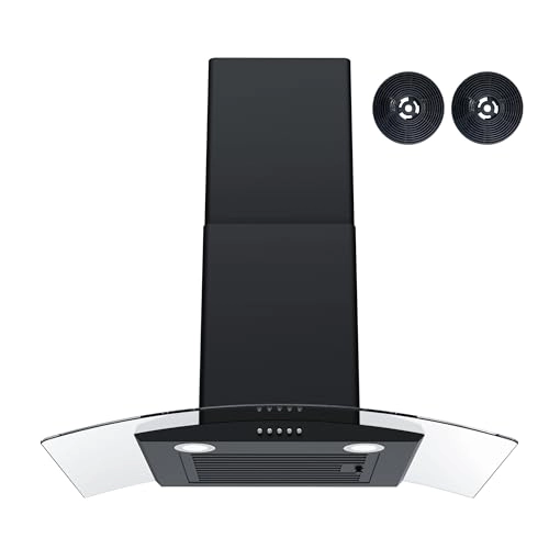 Wall Mount Range Hood - 400 CFM 30 inch