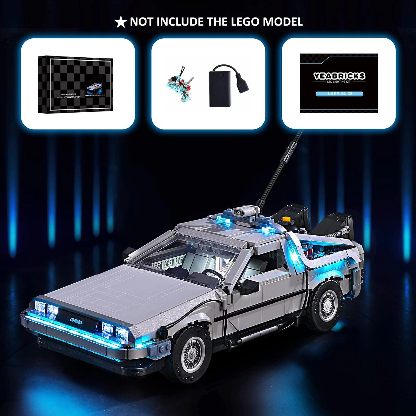 LED Light Kit - Back to the Future