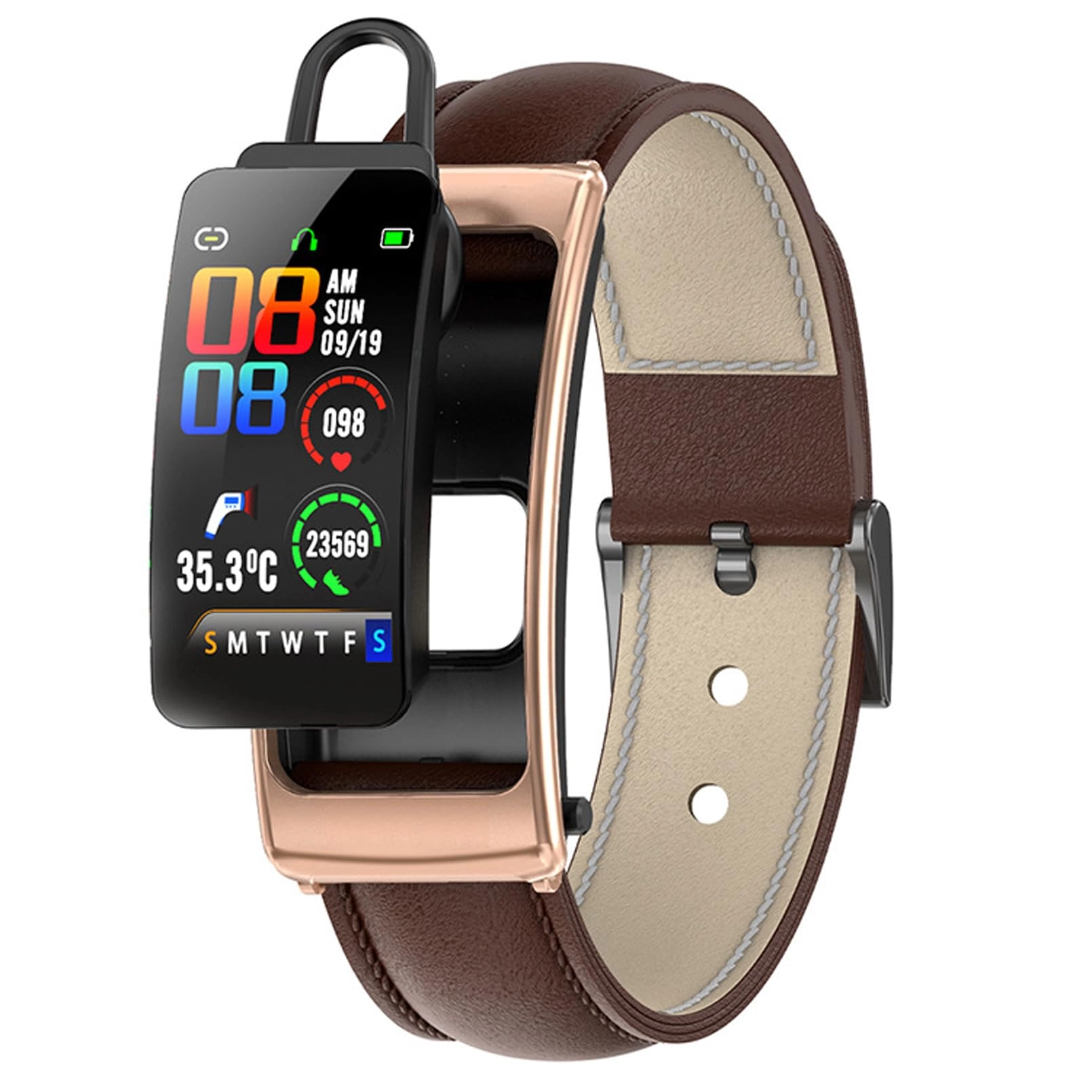 Blood Glucose Sugar Smart Watch - Bluetooth Calling ECG+PPG HRV