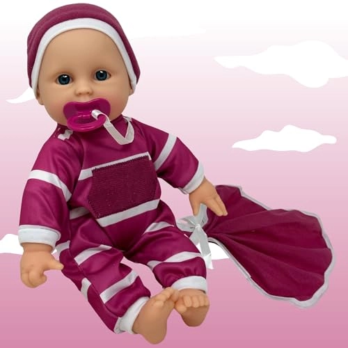 Soft Body Baby Doll - 11 inch Purple
