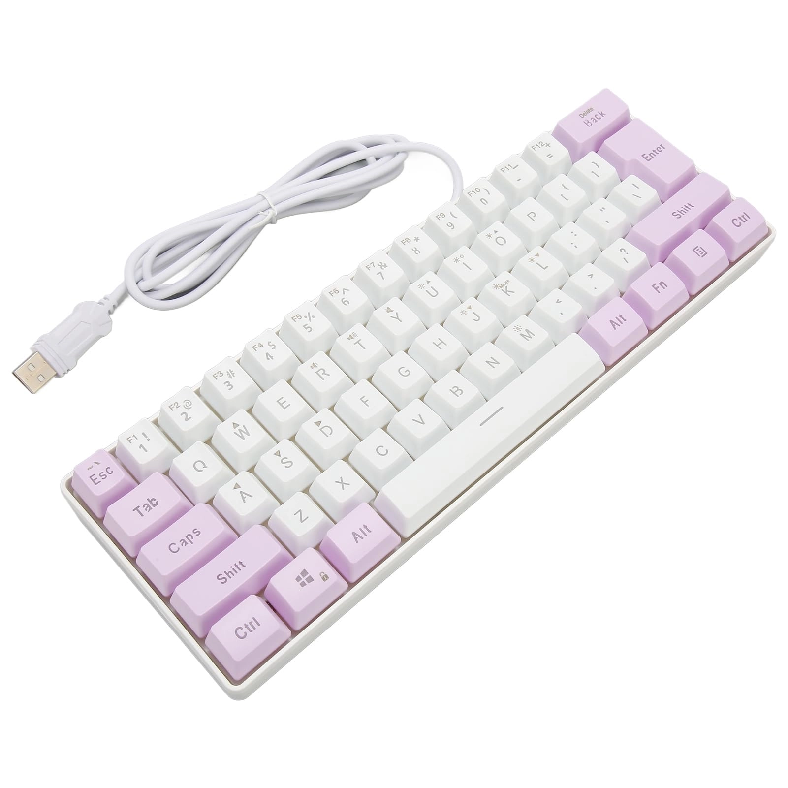 Bewinner 61 Key Wired Mechanical Keyboard - Wired