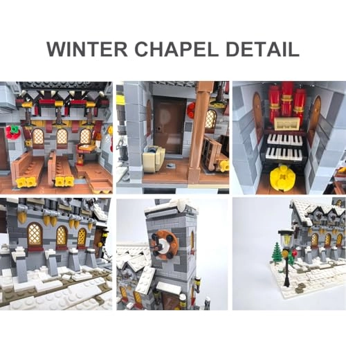 Winter Chapel - 1074pcs