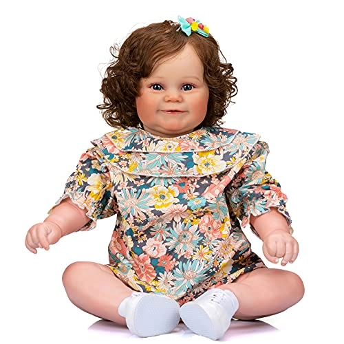 Maddie Reborn Baby Doll - 60 cm Realistic 3D Skin
