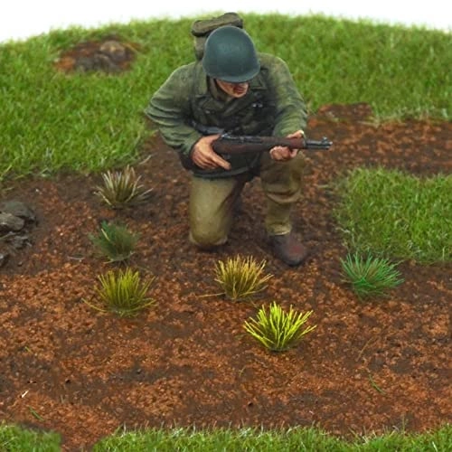 Grass Tufts - 208 Pcs 1:35/1:50/1:70/1:87 train railway model
