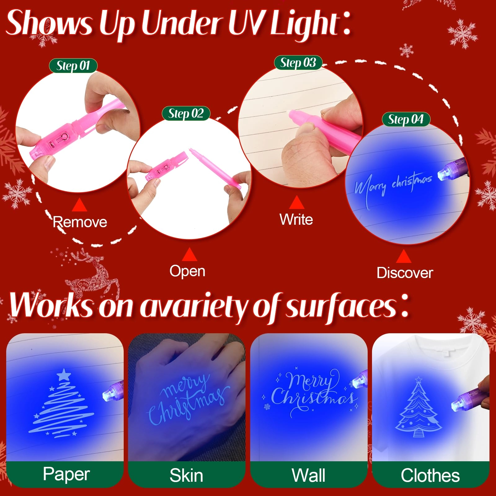 Invisible Ink Pen - Same Color Medium