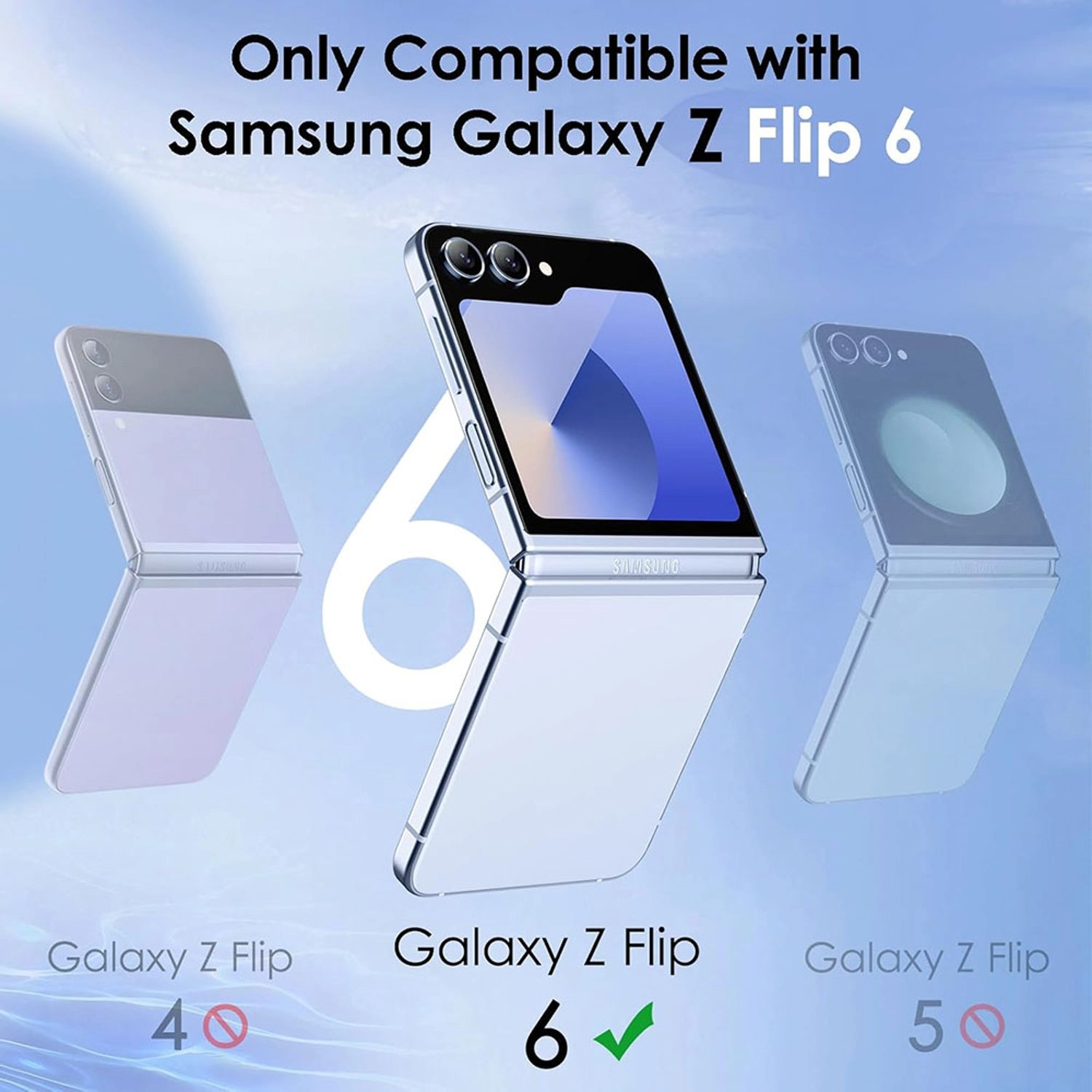 Privacy Screen Protector for Samsung Galaxy Z Flip 6