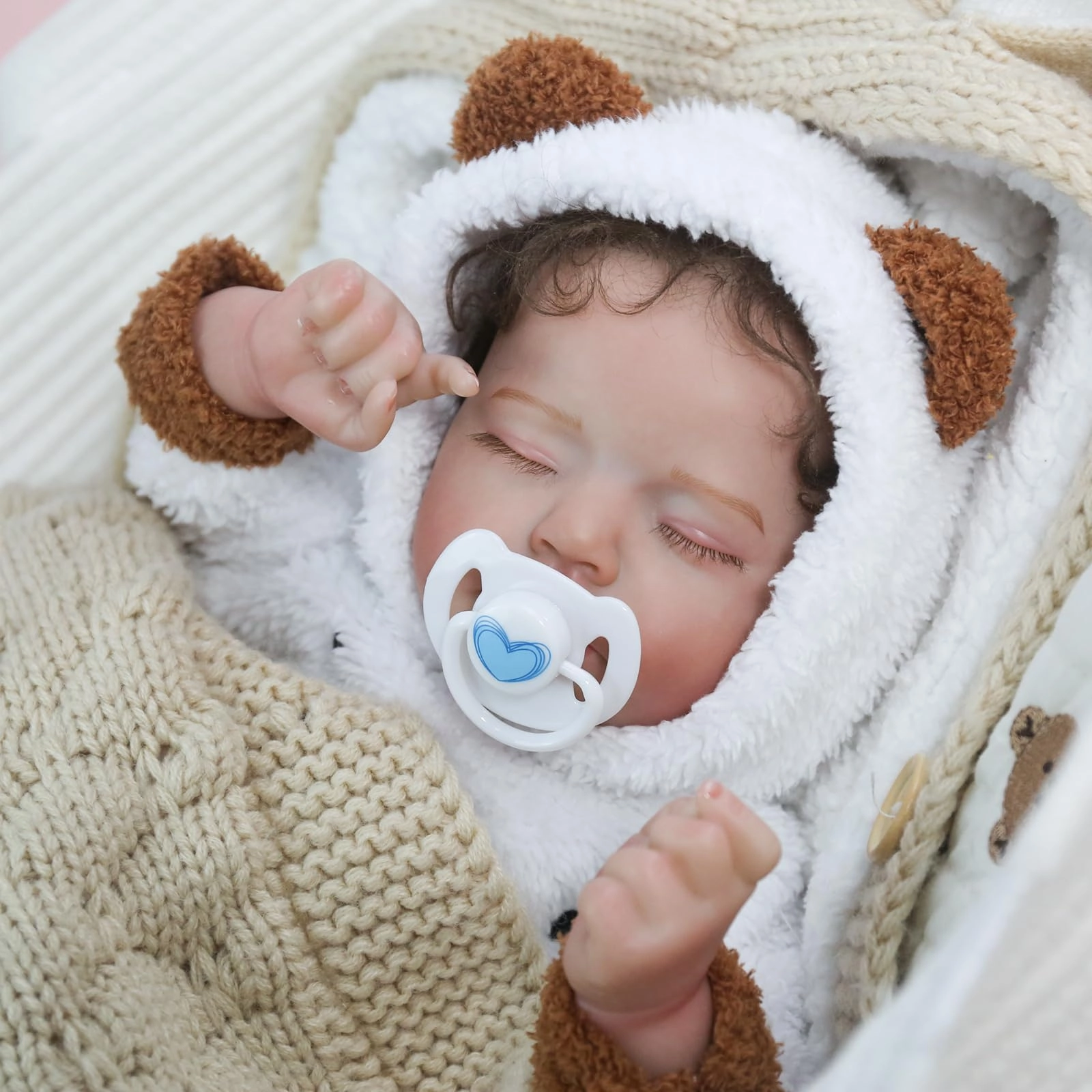 KSBD Reborn Baby Doll - 20 Inch Vinyl Baby Boy Ages 3+