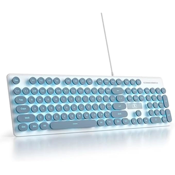 rayihni Quiet Membrane Keyboard - Wired