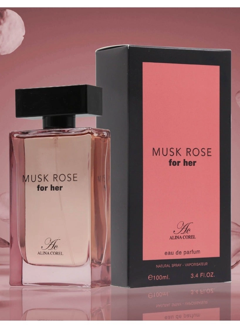 Alina Corel Musk Rose For Her Eau de Parfum 100 ml