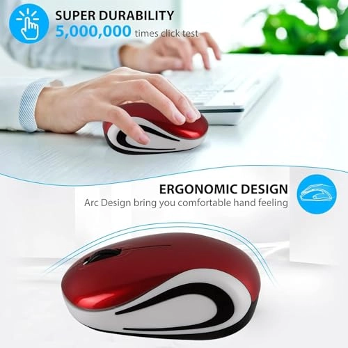 Dolphin Shape Mini Optical Mouse - USB