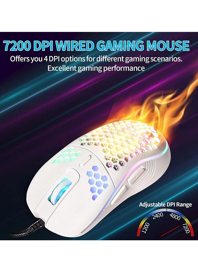 Honeycomb Gaming Mouse - Wired