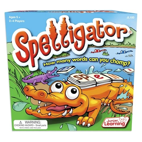 Spelligator Word Building Game - 5-9 75 pieces