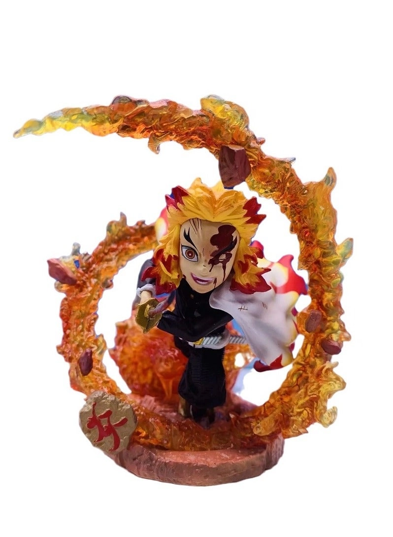 halamodo Kyojuro Rengoku - Flame Pillar (10 cm) (QQ0121)