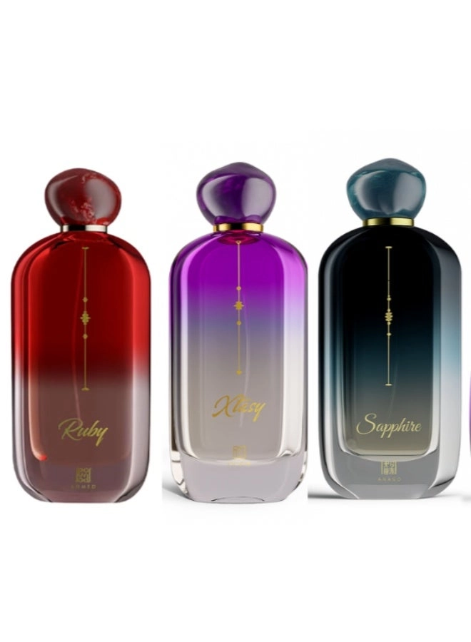 XTASY + SAPPHIRE + RUBY - Eau de Parfum 100 ml