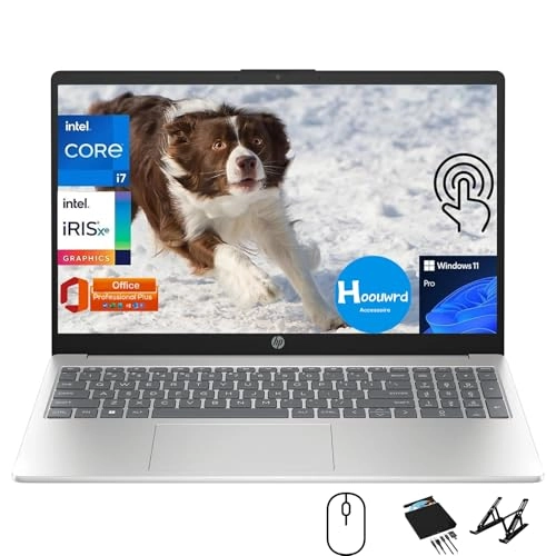 HP Laptop 15.6Touch Screen Laptop - 15.6'' Core i7-1255U 64GB DDR4 2TB SSD