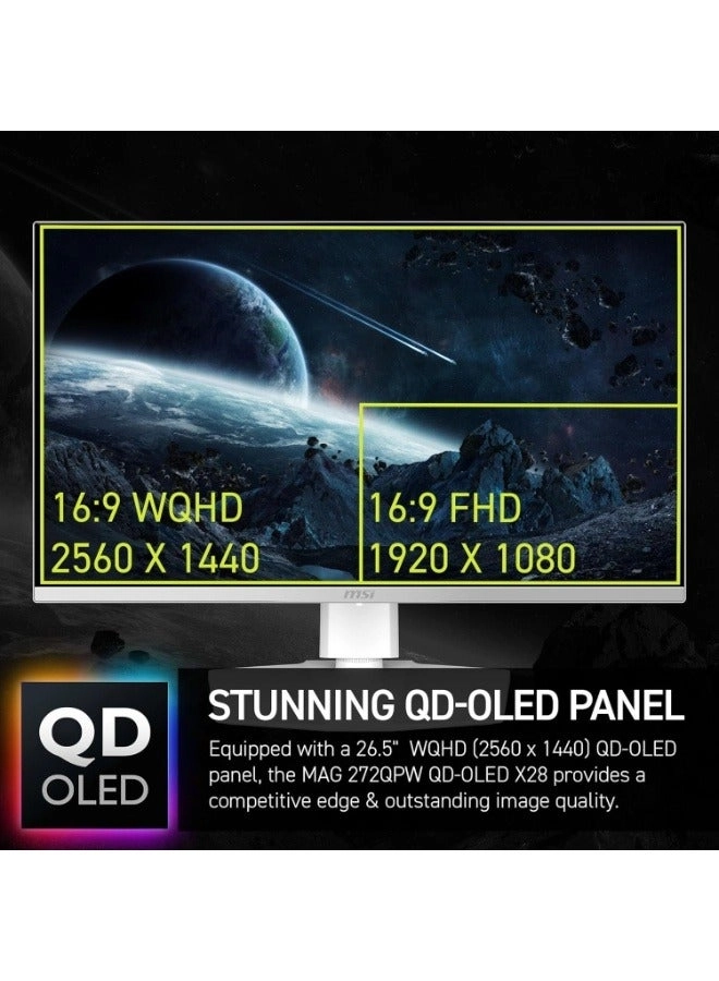MAG 272QPW QD-OLED X28 - 27 in 2560x1440