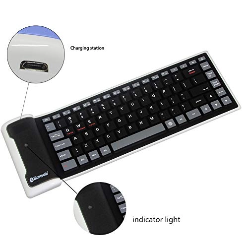Mini Wireless Bluetooth Keyboard - EN Wired/Wireless