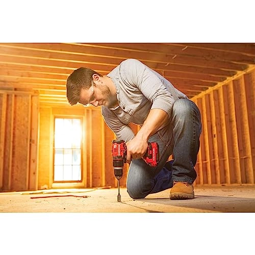 V20 Hammer Drill - Cordless 1/2 Inch 2 Batteries Included