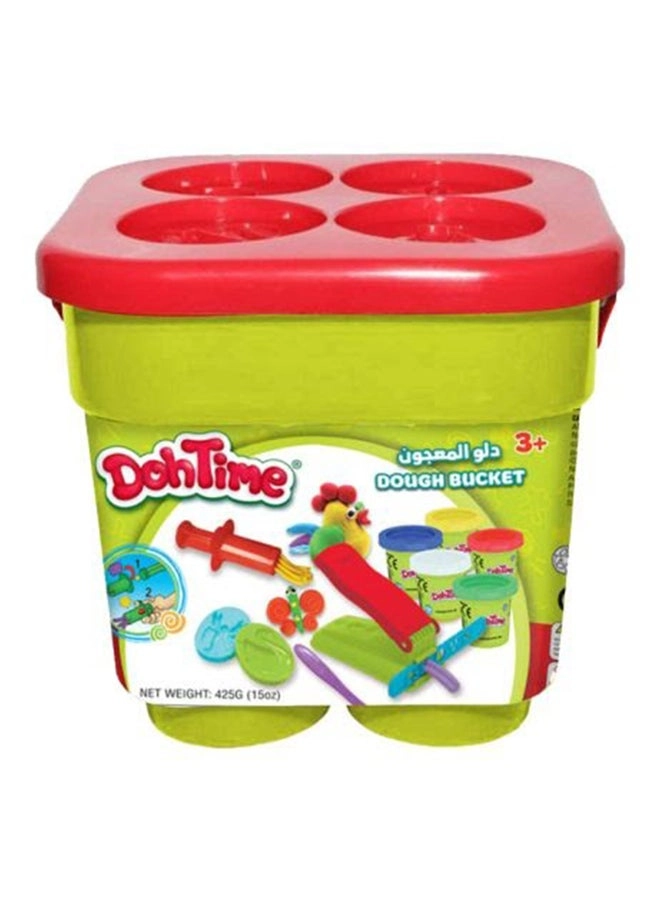 DohTime Beach Creation Bucket - 425.0grams Multicolor