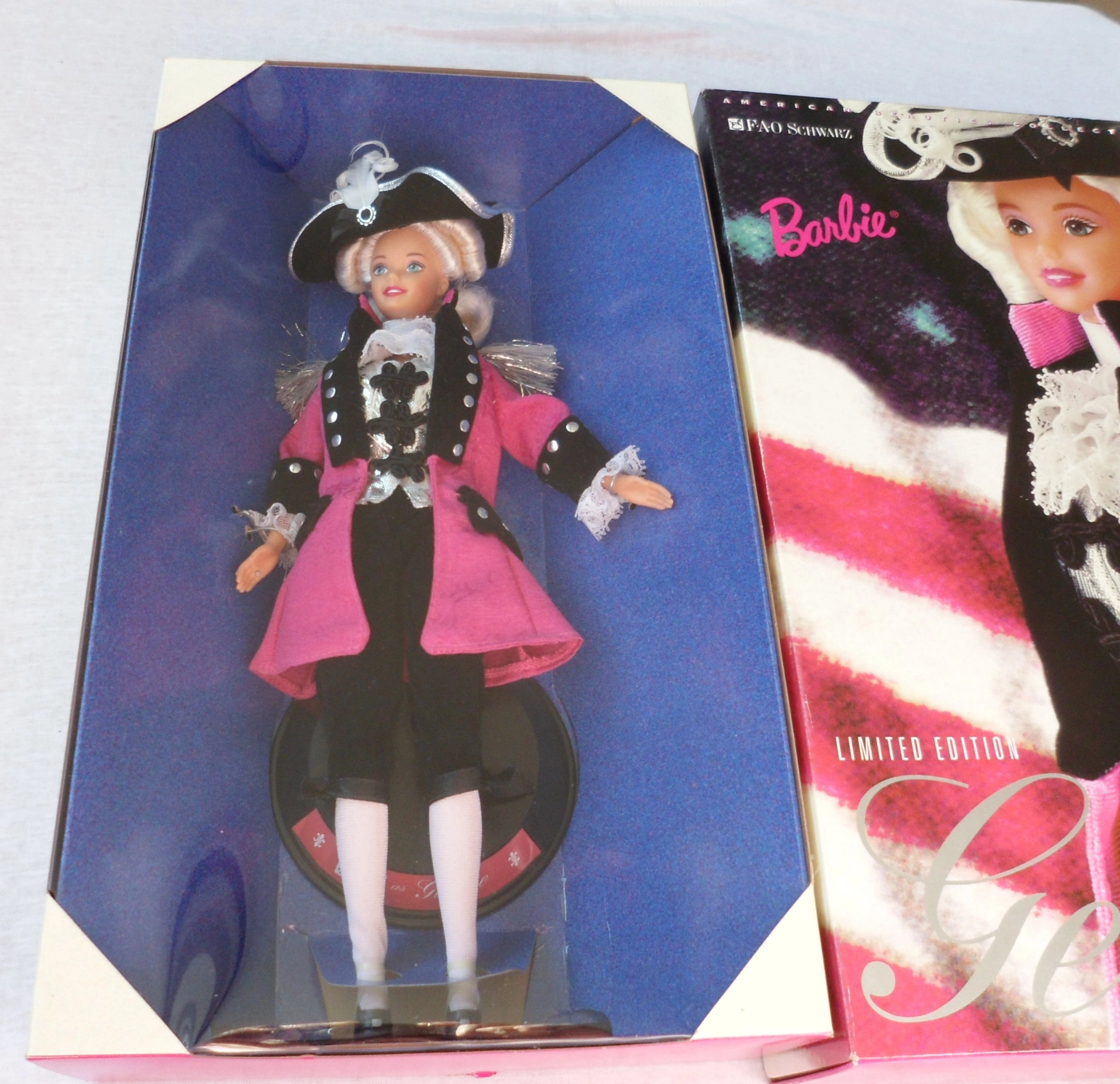 Mattel George Washington Barbie - 1996 Limited Edition Ages 15+