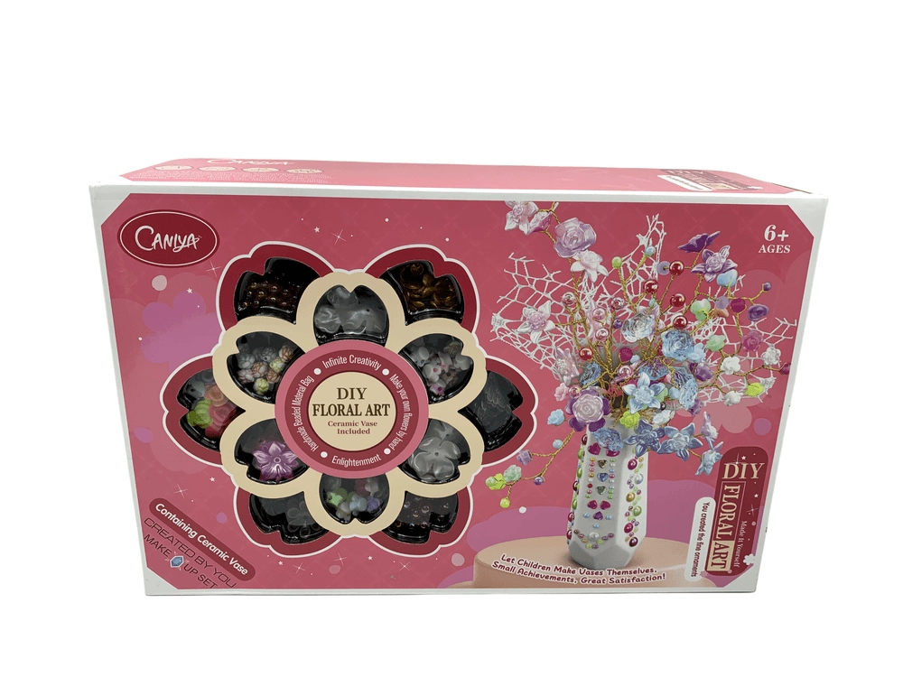 Caniya Diy Beads Making Artificial Flowers - 6mm 8mm Multicolor