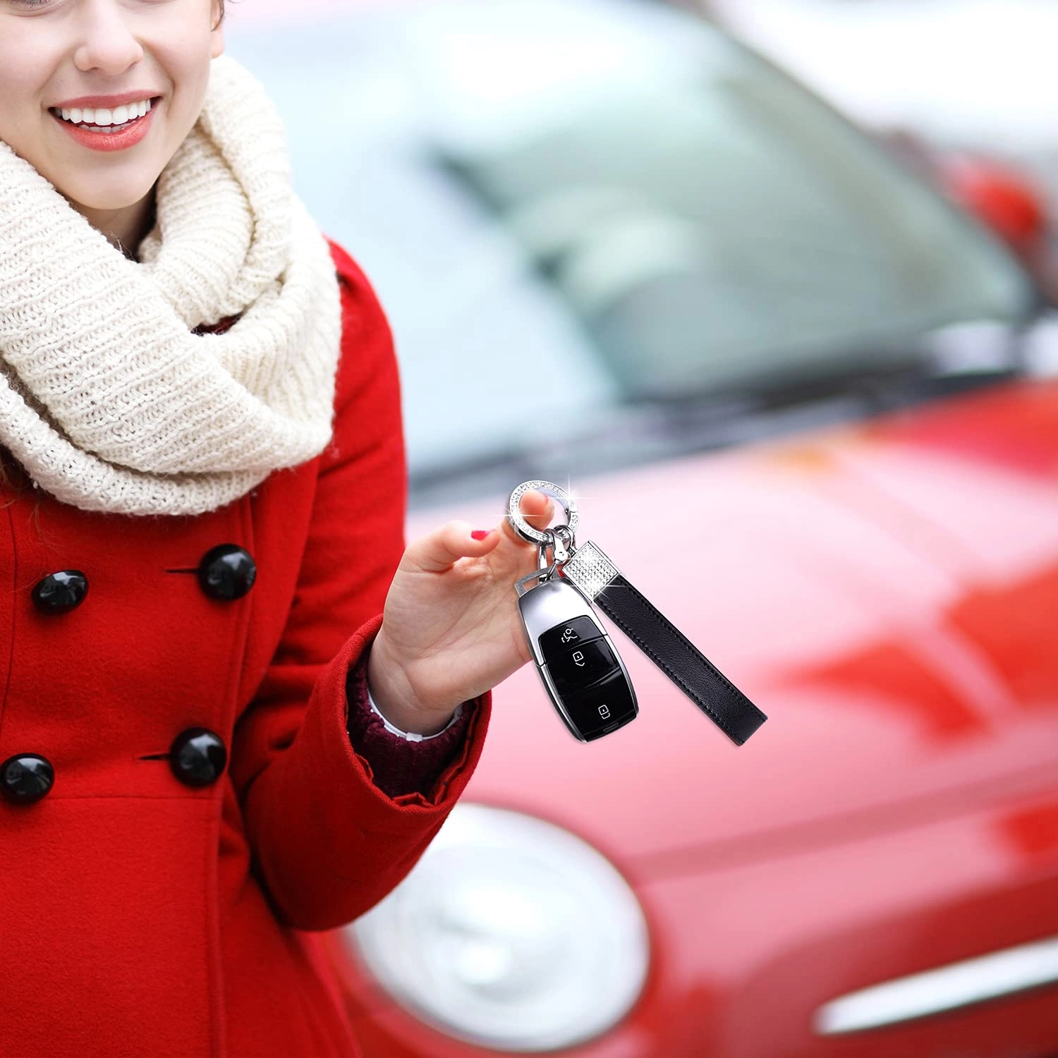 Bling Car Keychain - Car