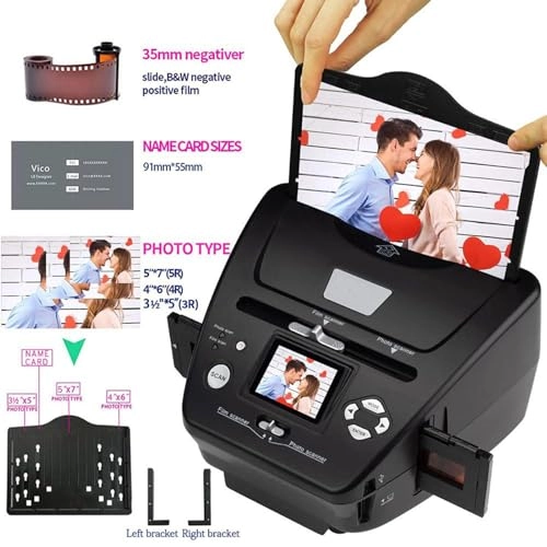 Film Scanner - 22MP 14MP 1080P LCD