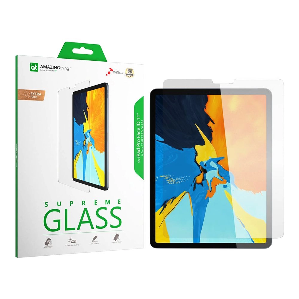AMAZINGthing Clear Screen Protector for iPad Pro 12.9