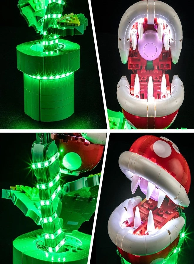 Led Lighting Kit for Lego-71426 Piranha Plant - Super Mario