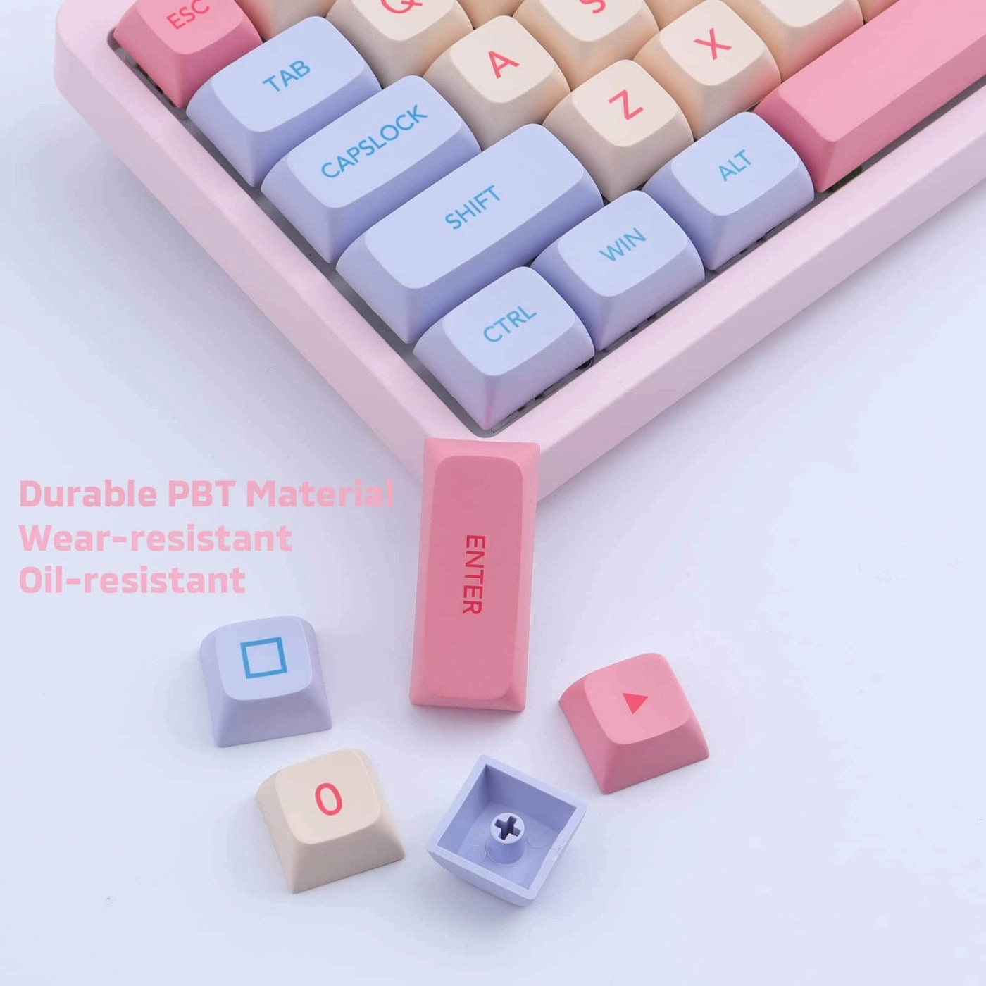 Marshmallow Keycaps