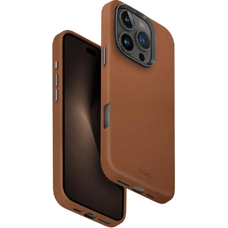 Lyden Back Cover Mobile Case - PU/Aluminum for iPhone 16 Pro