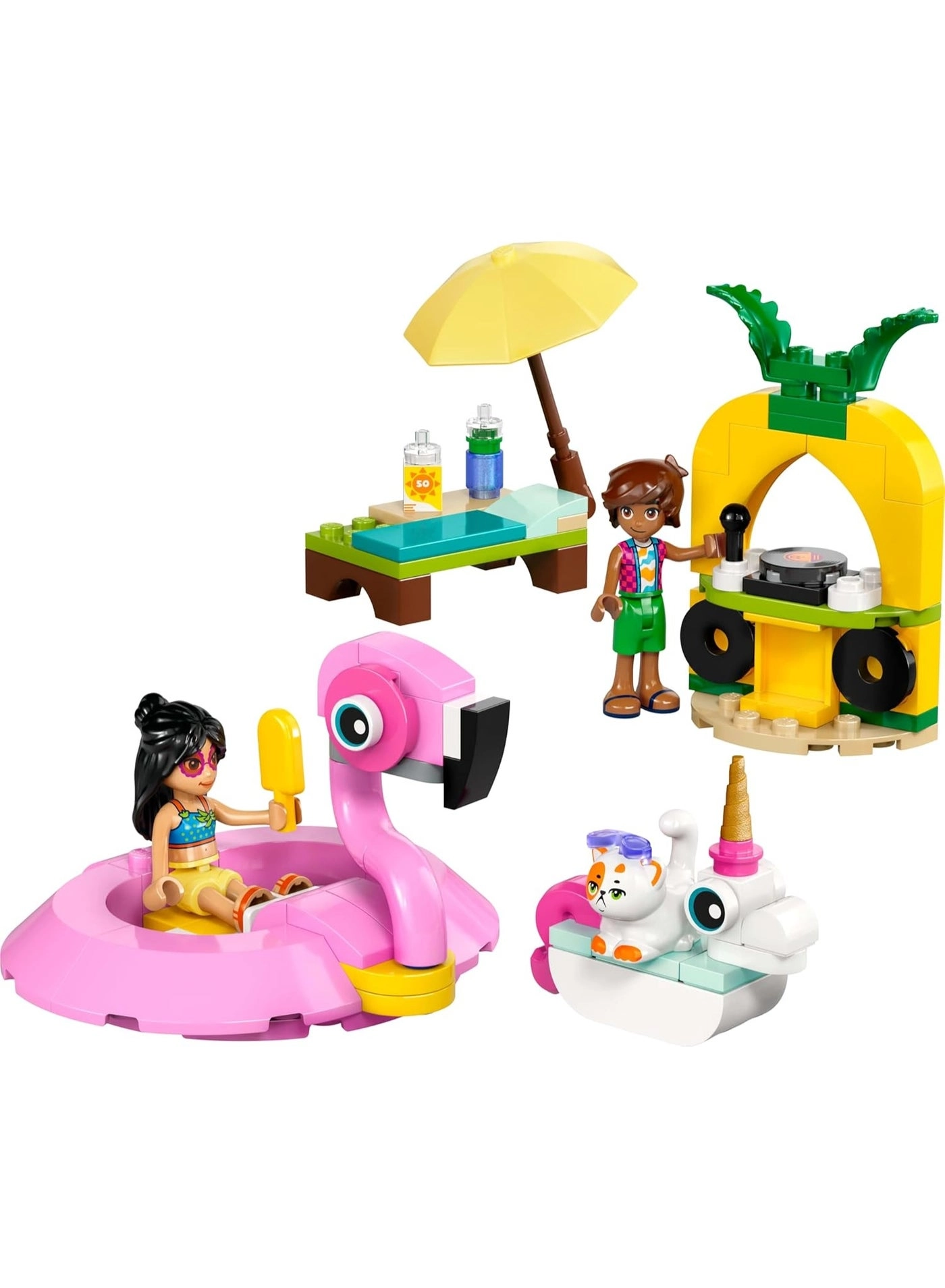 LEGO Friends Unicorn & Flamingo Pool Party