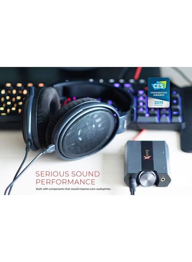 Sound BlasterX G6 - Hi-Res 130dB 32bit/384kHz Gaming DAC