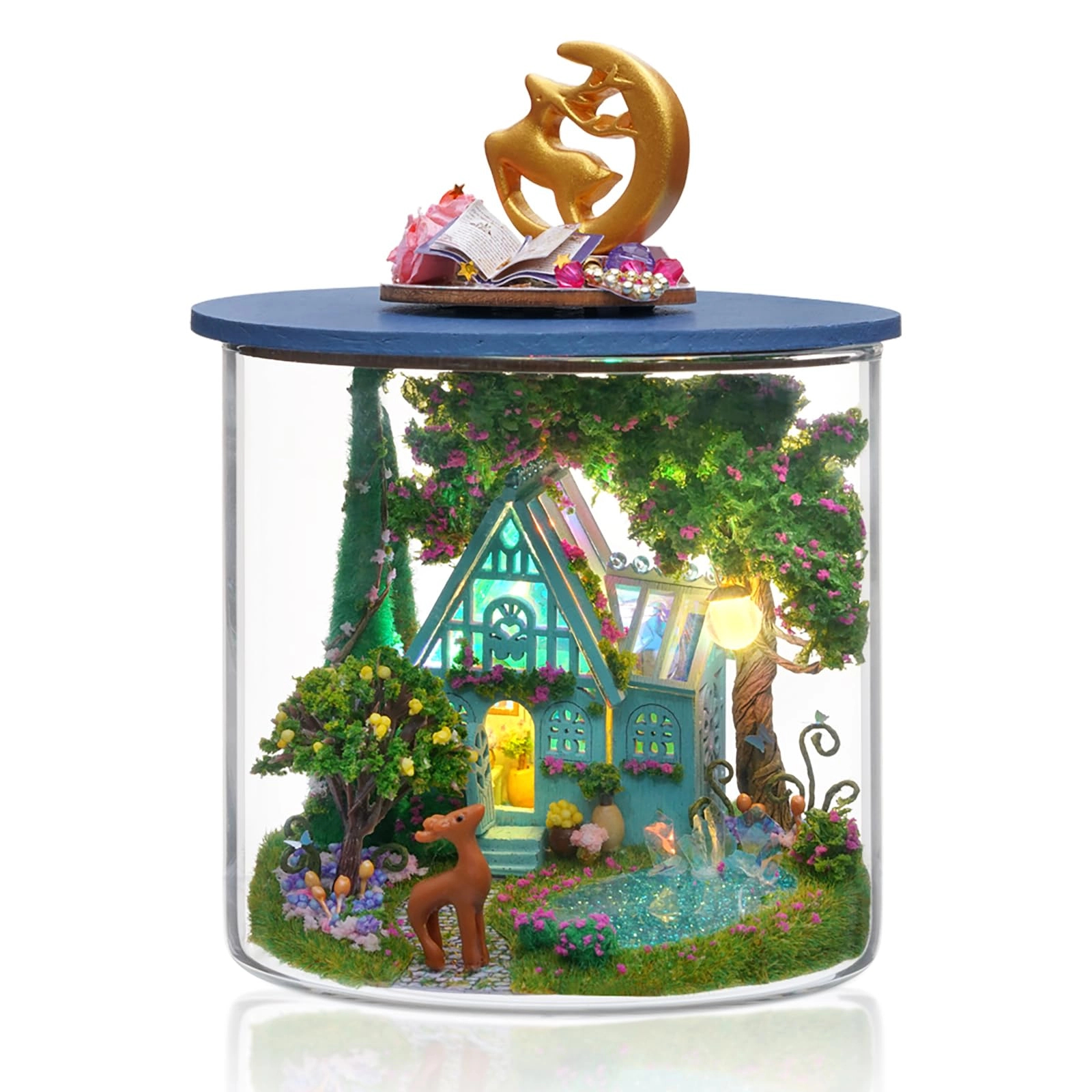 Foyucool Miniature House Kit - fairy garden