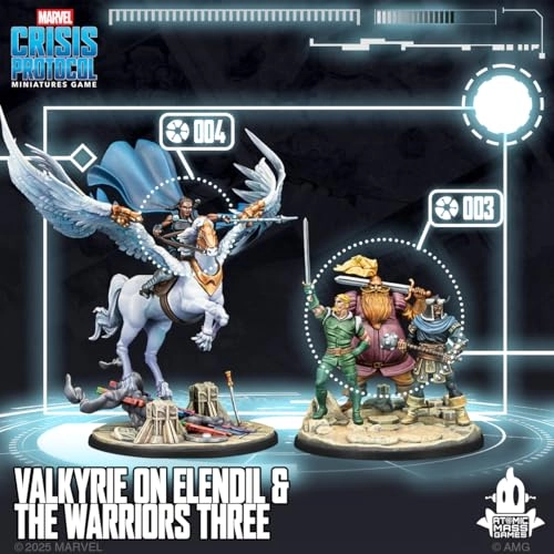 Marvel: Crisis Protocol: Valkyrie on Elendil & Warriors Three Character Pack