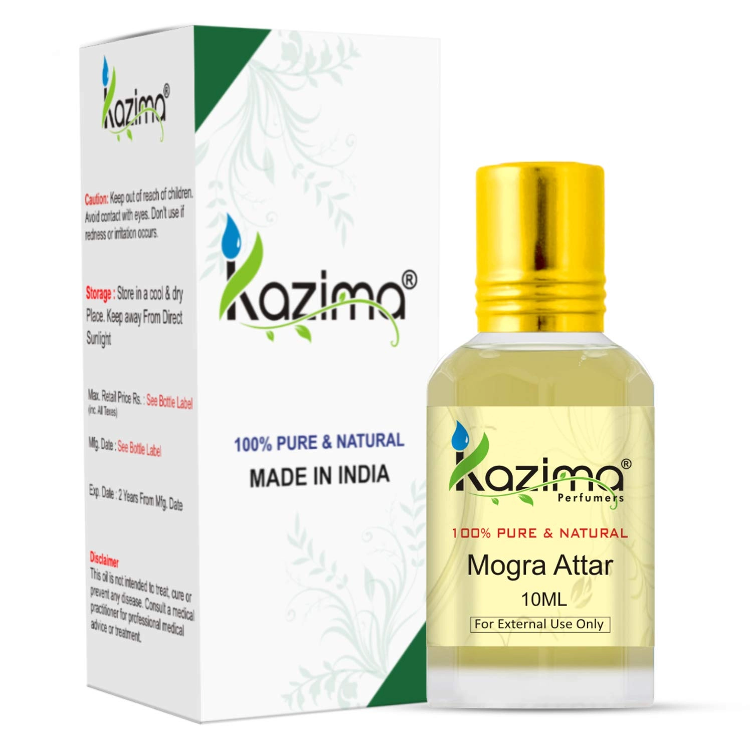 KAZIMA Mogra Attar - 10 ml