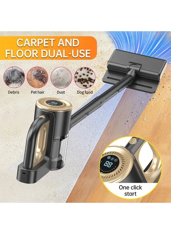 4-in-1 Wireless Handheld Vacuum Cleaner - 2000mAh