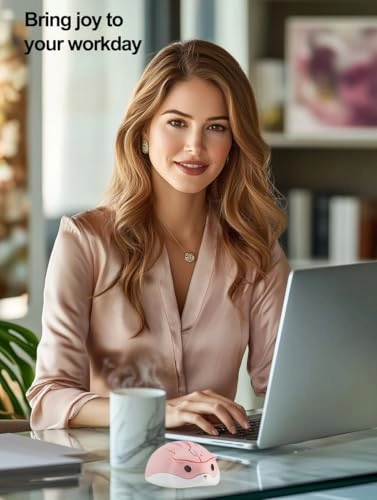 Hamster Shape Optical Mouse - Wireless