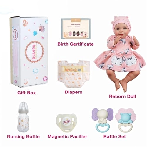 Reborn Baby Doll - 20 Inch Vinyl Gift Set