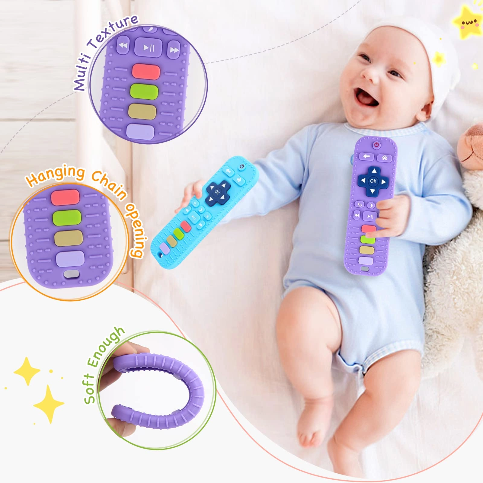 Remote Teether - Silicone