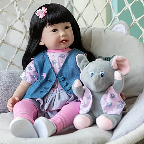 Princess Teegan Reborn Girl Doll - 24 Inch Silicone vinyl Ages 3+