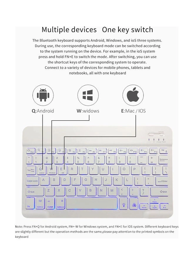 Wireless Bluetooth Keyboard - Wireless