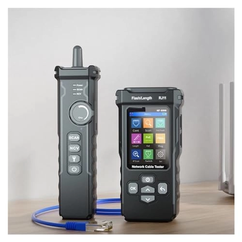 Network Cable Tester - RJ45 RJ11 BNC Length Test