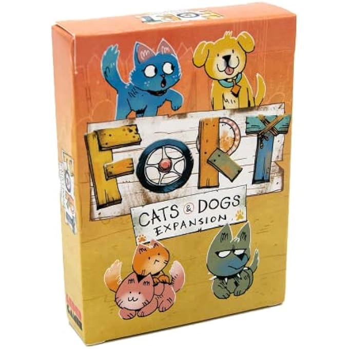 Leder Games Fort: Katzen und Hunde