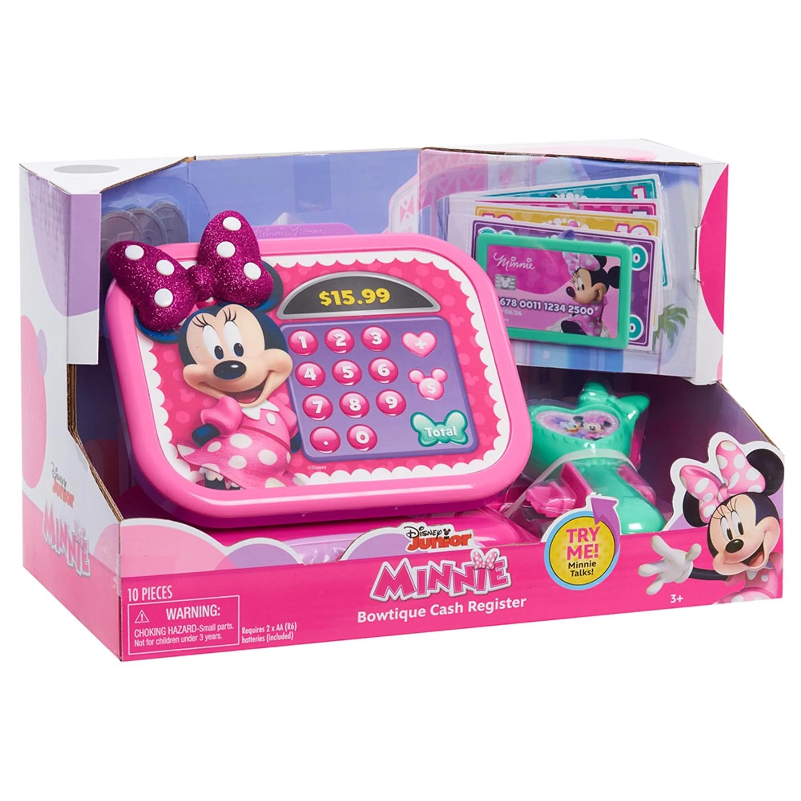 Minnie Mouse Bowtique Cash Register - 3 years+