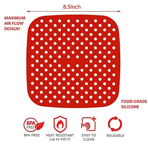Reusable Air Fryer Liners - Silicone 1 piece(s)