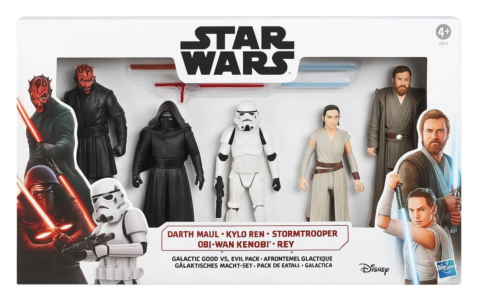 Hasbro Galactic Good vs. Evil Figure Set - Star Wars - 5 pcs