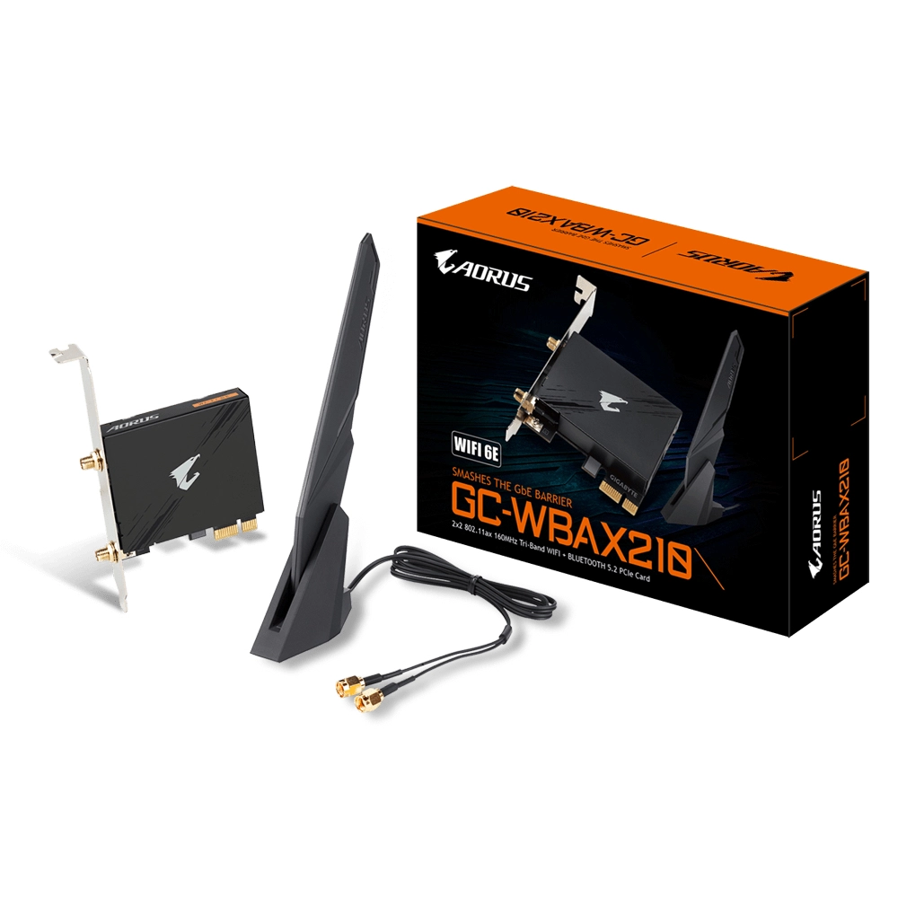 GC-WBAX210 - Tri-Band PCIe x1 WiFi Bluetooth