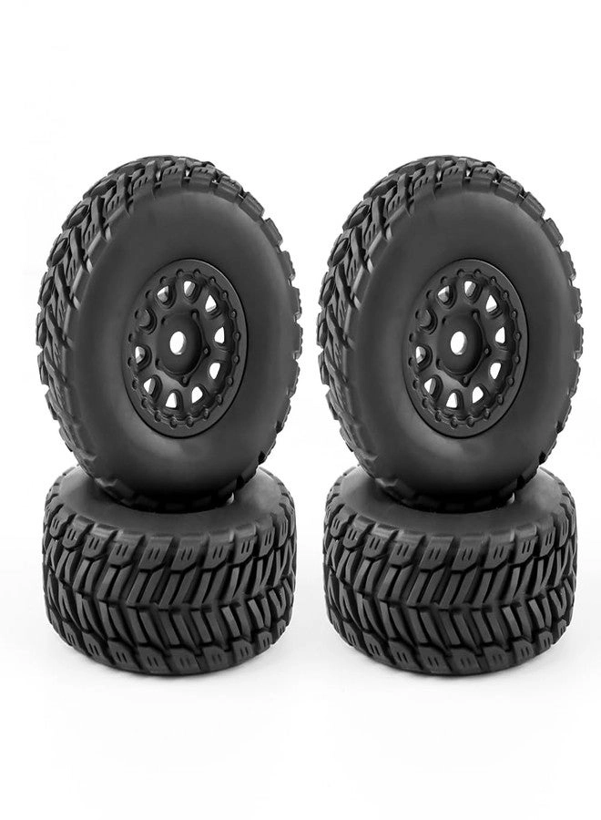 globact 12mm Hex RC Wheel Tires - 1/16