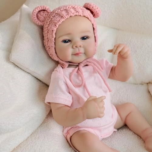 Reborn Baby Doll - 20 Inch Vinyl Girl Ages 3+